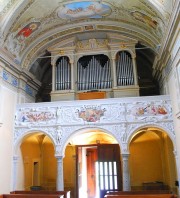Vue de l'orgue Mascioni (1907). Cliché personnel