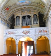 Vue de l'orgue Mascioni (1907). Cliché personnel