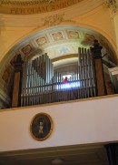 Vue de l'orgue Marzoli de l'église de Magliaso. Cliché personnel (juin 2012)