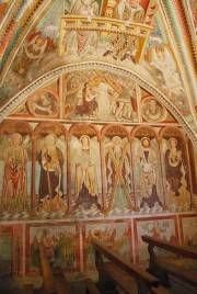 Peintures murales, ancien choeur (vers 1500). Cliché personnel