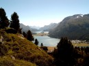 Vue de la Haute-Engadine dans le canton des Grisons. Crédit: //fr.wikipedia.org/