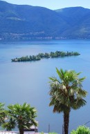 Les Îles Brissago depuis Ronco. Cliché personnel