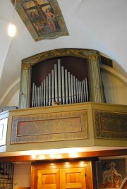 Vue de l'orgue Franzetti. Cliché personnel