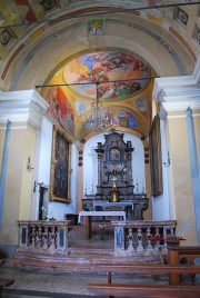 Intérieur de l'Oratoire Madonna delle Grazie. Cliché personnel