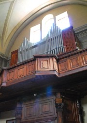 Une dernière vue de l'orgue en contre-plongée. Cliché personnel