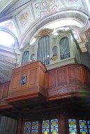 Orgue Goll (1902) de l'église de Verscio. Cliché personnel (juin 2012)