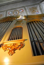 Détail du buffet de l'orgue. Cliché personnel