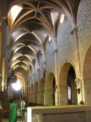 Nef de l'église de Morteau. Cliché personnel