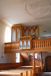 Vue de l'orgue Kuhn. Cliché personnel