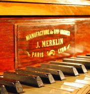 Signture de l'orgue: J. Merklin. Cliché personnel