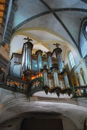 Une vue de l'orgue en contre-plongée. Cliché personnel