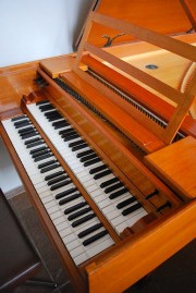 Une dernière vue du clavecin vers le choeur. Cliché personnel