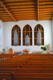 Une dernière vue de l'orgue Kuhn. Cliché personnel