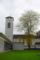 L'église réformée. Cliché personnel