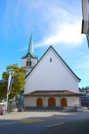 Vue de l'église. Cliché personnel