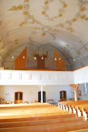 Une dernière vue de l'orgue Kuhn. Cliché personnel