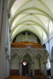 Vue de l'orgue Kuhn. Cliché personnel