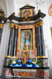 Un autel secondaire Nord, dédié à Marie. Cliché personnel