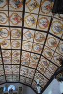 Vue partielle: plafond baroque en berceau (vers 1704). Cliché personnel