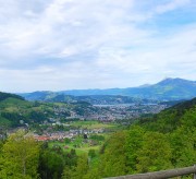 Panorama depuis Hergiswald, vers Lucerne. Cliché personnel