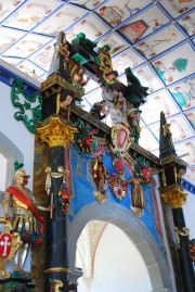 Accès vers la chapelle gauche (Saint-Félix), depuis la nef. Cliché personnel