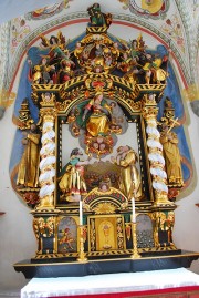 L'autel dédié à Antoine (Antoniusaltar) de 1656. Cliché personnel