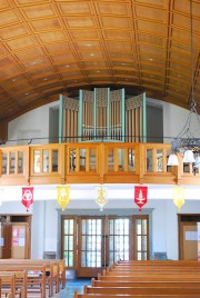 Vue de l'orgue Kuhn. Cliché personnel