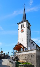 Vue de l'église. Cliché personnel