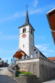 Eglise de Lessoc. Cliché personnel (été 2013)