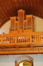 Vue de l'orgue Füglister. Cliché personnel