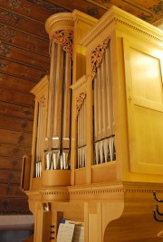 Buffet de l'orgue. Cliché personnel