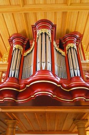 Une dernière vue de l'orgue avec son positif au premier plan. Cliché personnel