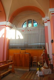 Une vue de l'orgue Mascioni. Cliché personnel