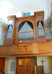 Vue de l'orgue italien. Cliché personnel
