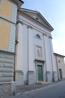 Façade de l'église paroissiale. Cliché personnel