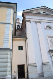 Eglise paroissiale San Vitale: vue extérieure de face. Cliché personnel
