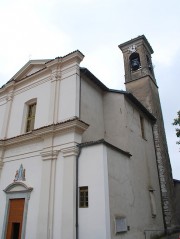 Vue extérieure de l'église. Cliché personnel (sept. 2013)