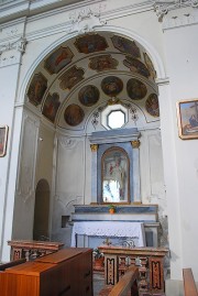 Vue d'une chapelle latérale. Cliché personnel