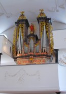 Vue de l'orgue Füglister de Giswil. Cliché personnel (avril 2014)