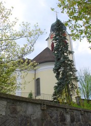 Autre vue extérieure de l'église. Cliché personnel