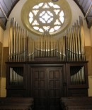 Orgue de la collégiale de Valangin. Cliché personnel