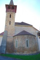 Eglise de Corcelles-près-Payerne où avait lieu le concert. Cliché personnel privé