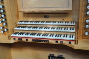 Vue de la console de l'orgue. Cliché de la Manufacture