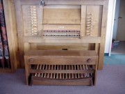 Console de l'orgue Kenneth Jones à Anchorage. Crédit: www.alaska.net/