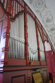 Vue de la Montre de l'orgue. Cliché personnel