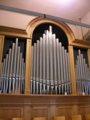 Orgue Ayer de l'église d'Estavayer-le-Gibloux. Cliché personnel