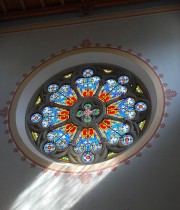 La rose Nord du transept (J.J. Röttinger). Cliché personnel