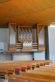 Une vue de l'orgue Mathis. Cliché personnel