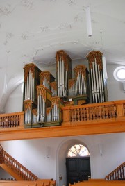 Vue de l'orgue Mathis. Cliché personnel