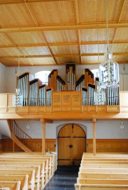 Vue de l'orgue Genève SA. Cliché personnel